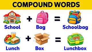 Compound words | Compound words in English | Learn compound words | English grammar #compoundwords