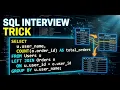 FAANG SQL Interview Question Market Analysis I SQL Interview Trick