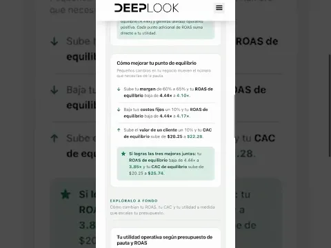 ❗ El ROAS es la métrica más engañosa en Meta