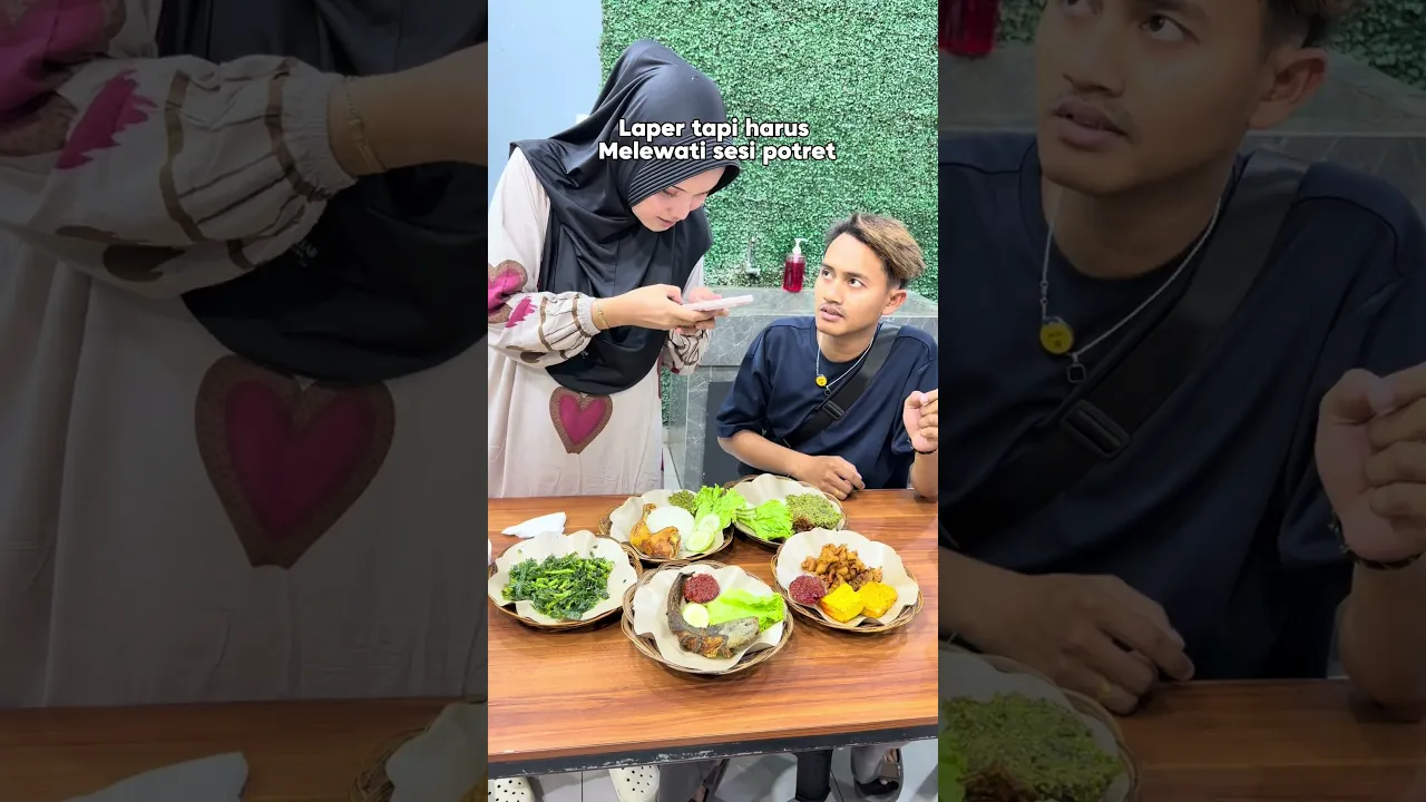 Ribet bgt mau makan
