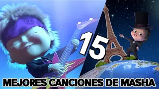 top 15 mejores canciones de masha y el oso