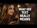 What Her Texts REALLY Mean 35 Texting Phrases Decoded Part 3