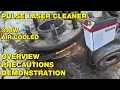 BOGONG 300w Pulse Laser Cleaning Machine - Overview, first impressions, safety, and use practice