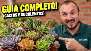 Poucas PESSOAS sabem DISSO! Faça ISSO no seus CACTOS e SUCULENTAS e se SURPREENDA!