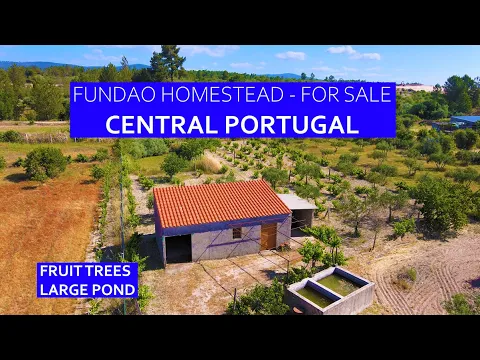 Download MP3 FUNDAO HOMESTEAD FOR SALE 35,000 - FRUIT TREES & POND IN CENTRAL PORTUGAL