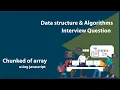Chunked in array using javascript