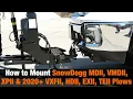 SnowDogg How-To How to Mount SnowDogg RapidLink Snow Plows Specific