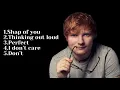 EdSheeran 2020 Top5 songs