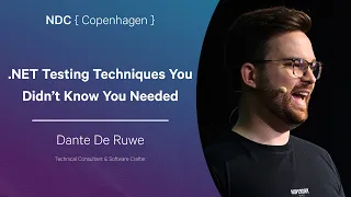 NET Testing Techniques You Didn t Know You Needed - Dante De Ruwe
