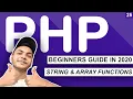 Array and String Functions in PHP PHP and MYSQL Tutorials