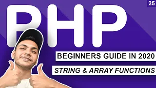 Array and String Functions in PHP PHP and MYSQL Tutorials