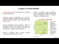 Population Ecology Part 2 Population growth model