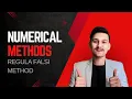 Numerical methods Regula falsi method False position tutorial 2 Bangla