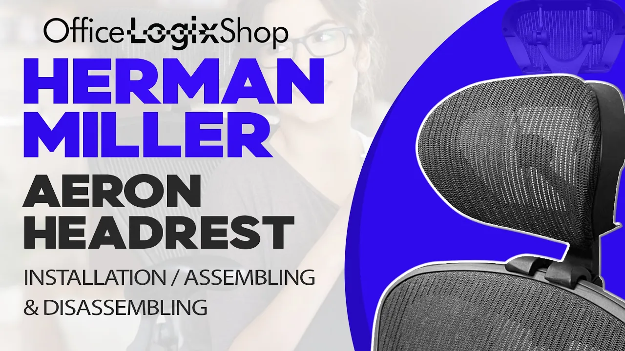 Aeron Classic 헤드레스트 설치