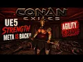 CONAN EXILES UE5 STRENGTH META IS BACK ATTRIBUTE BUILD JUGGERNAUT BUILD PT 1 PART 2 OUT NOW