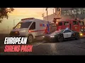 European Sirens Pack - Realistic EU Sirens for Police Ambulance Fire in GTA 5