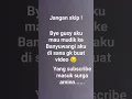 Download Lagu byeeee sampai jumpa lagi