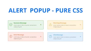 Pure CSS Alert Box Popup