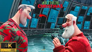 Santa Gets Criticized Scene - Arthur Christmas Dinner Tension