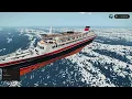 Cruise Ship ENTERS NORTH SEA! - Stormworks Sinking Ship