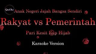 rakyat vs pemerintah karaoke version by qraoke 