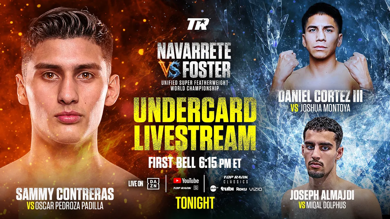 Emanuel Navarrete vs O'Shaquie Foster | UNDERCARD LIVE STREAM 2026-10-24 22:58