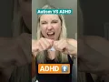 Autism VS AD