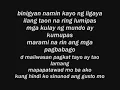 Para Sa Masa - EraserHeads w/ Lyrics