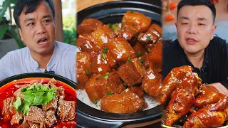 看出来了，厨师就是大壮的克星  #干饭兄弟#盲盒食物#mukbang#美食#盲盒