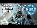 2009 - 2015 Honda Pilot p3400 p3497 Valve Pause System Stuck Off Fixed Replace Oil Pressure Sensor