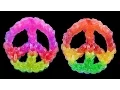 Download Lagu How to Make Loom Bands / Rainbow Loom Charms: PEACE SIGN