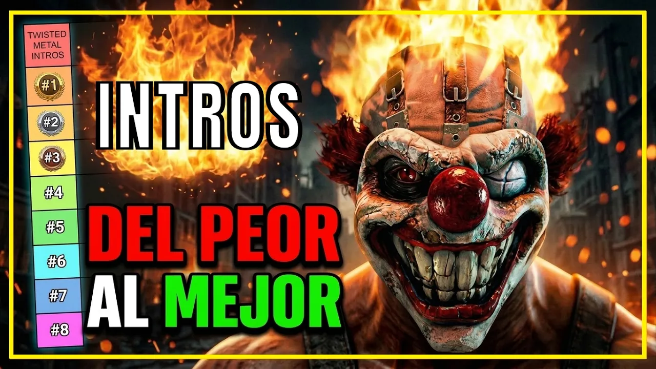 Del PEOR al MEJOR: Intros de Twisted Metal.