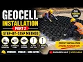 Geocell Installation Methodology Step-by-Step Guide Civil Engineering Part 2