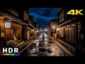 Download Lagu Late night rain walk in old Japanese town // 4K HDR