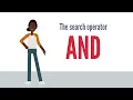 Using database search operators AND OR