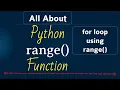 Python range Function range function in Python range for loops with range SuMyPyLab