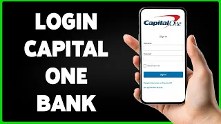 How to Login to Capital One Bank Online Banking Capital One Online Banking