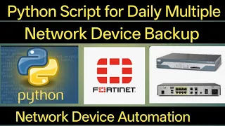 Python Script for Daily Backup of Multiple Network Devices Cisco Firewall Automation