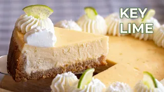 Creamy Key Lime Cheesecake Recipe | No Water Bath