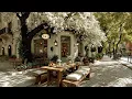 Gentle Morning Jazz 🌸 Cozy Spring Café Corner | Relaxing Jazz Playlist for a Calm & Positive Start
