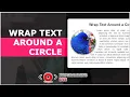How to Wrap Text Around Circle Shape using HTML and CSS CSS Text Effect