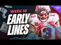 NFL Week 18 Early Picks Line Movement Predictions 2025