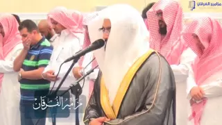 نهايه عجيبة لأواخر سورة لقمان من الشيخ ناصر القطامي دندنها