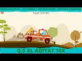 Download Lagu MUROTTAL AL ADIYAT METODE UMMI ANIMASI MOBIL DINOSAURUS | AQAF STUDIO