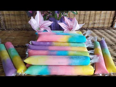 Download MP3 UNICORN ICE CANDY | BEAT THE SUMMER WITH THIS SUPER EASY RECIPE |MUST TRY