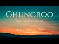 Ghungroo Song on Piano | WAR | Arijit Singh & Shilpa Rao | Mobile Perfect Piano Tutorial
