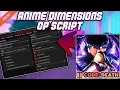 2X Anime Dimensions Simulator Script 2025 PASTEBIN - Auto Farm Auto Play Auto Skill MORE