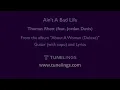 Ain't A Bad Life - Thomas Rhett, feat. Jordan Davis (play-along for guitar)