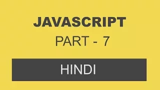 Javascript part - 7 class static