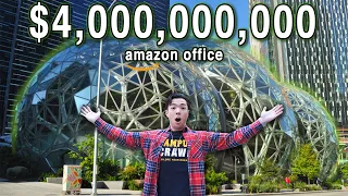 What s It Like Inside the 4 BILLION DOLLAR Amazon Spheres Amazon Office Tour